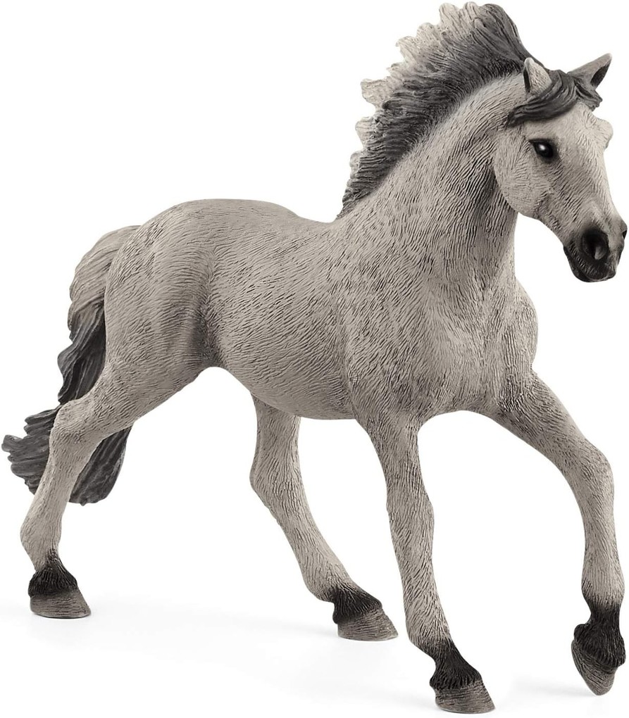 Schleich 13915 - Farm World Sorraia Mustang Hengst Tierfigur Pferd Höhe: 11 cm
