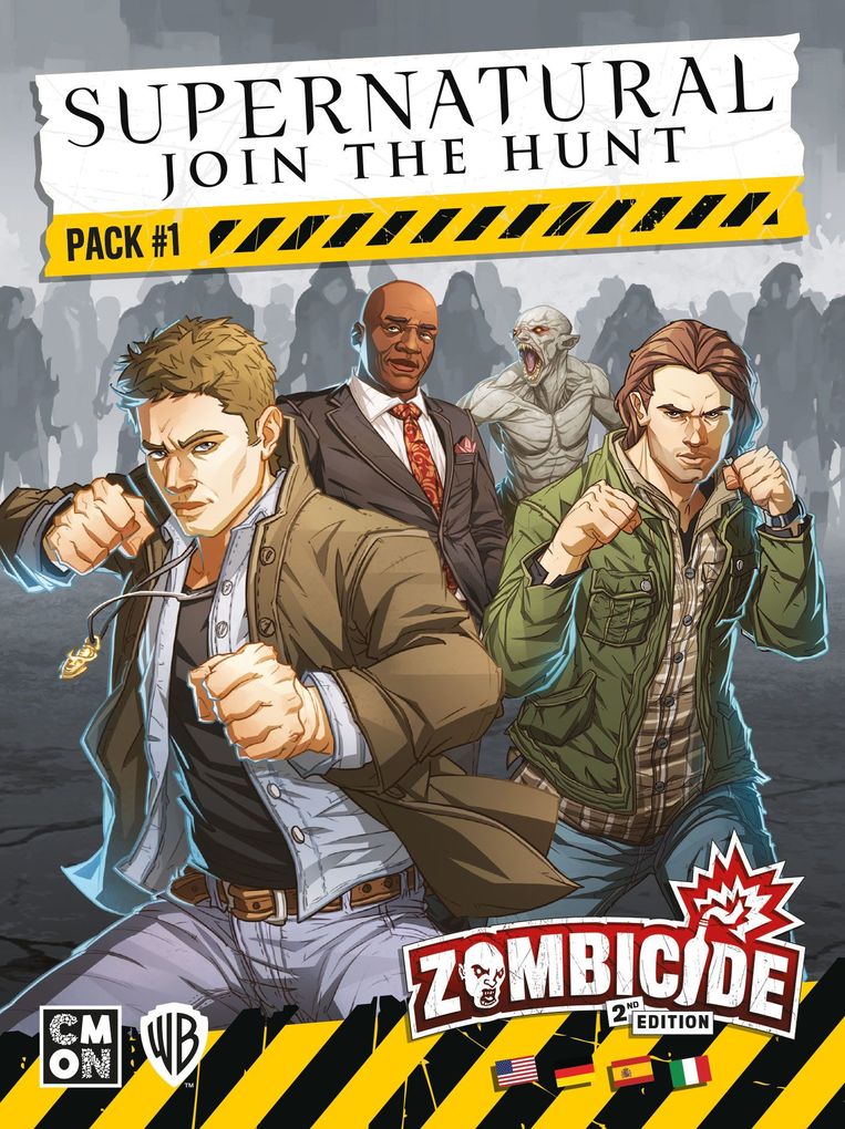 Asmodee gmbH Zombicide 2. Edition - Supernatural, Join The Hunt Pack 1