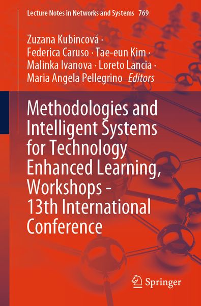 Methodologies and Intelligent Systems for Technology Enhanced Learning Workshops - 13th International Conference