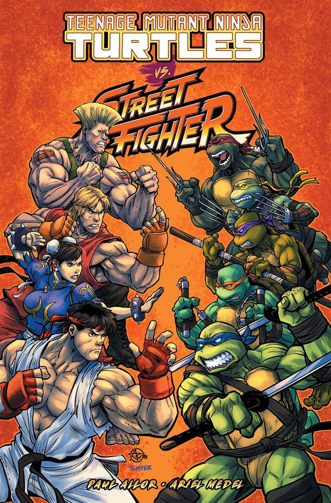 Idw Publishing Teenage Mutant Ninja Turtles Vs. Street Fighter
