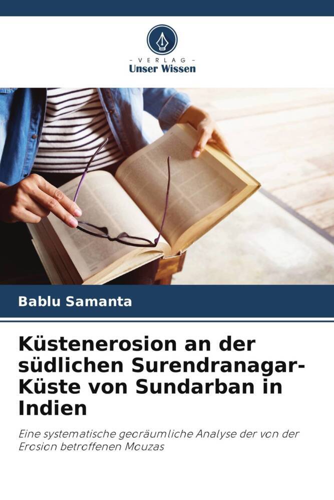 Küstenerosion an der südlichen Surendranagar-Küste von Sundarban in Indien