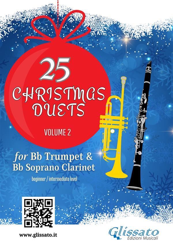 Trumpet and Clarinet book: 25 Christmas duets volume 2