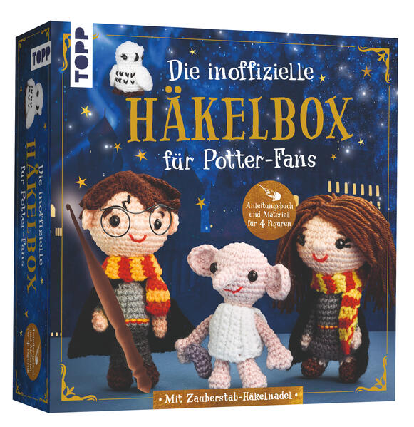 Die inoffizielle Harry Potter Häkelbox. Mit Anleitungsbuch und Material