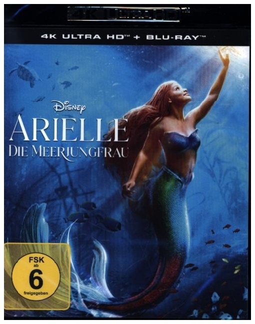 Arielle die Meerjungfrau (Live Action) 4K1 UHD-Blu-ray + 1 Blu-ray