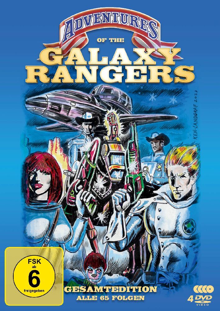 Galaxy Rangers - Gesamtedition: Alle 65 Folgen 4 DVD