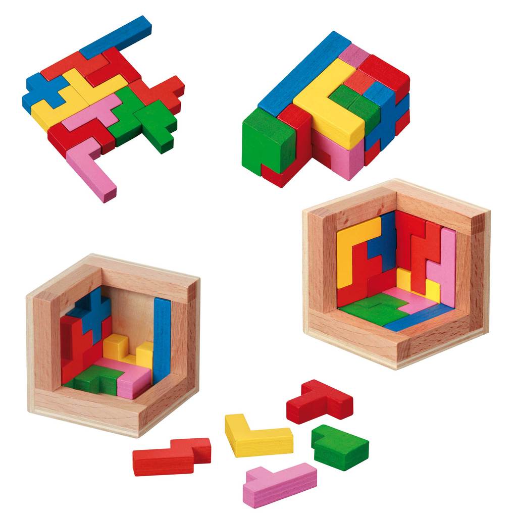 Philos 3558 - Pentominos Puzzle Denkspiel Knobelspiel Schwierigkeitsgrad, Sehr Schwer