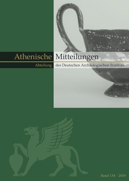 Mitteilungen des Deutschen Archäologischen Instituts Athenische Abteilung