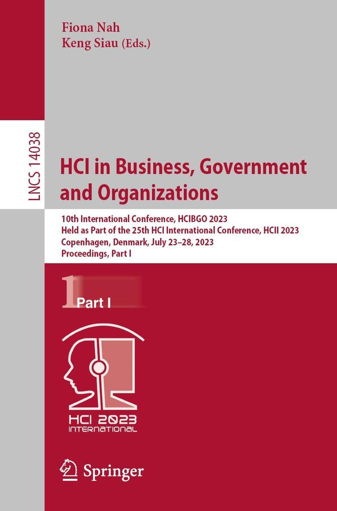 HCI in Business Government and Organizations