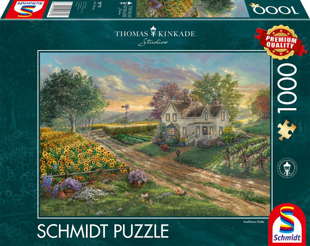 Sonnenblumenfelder