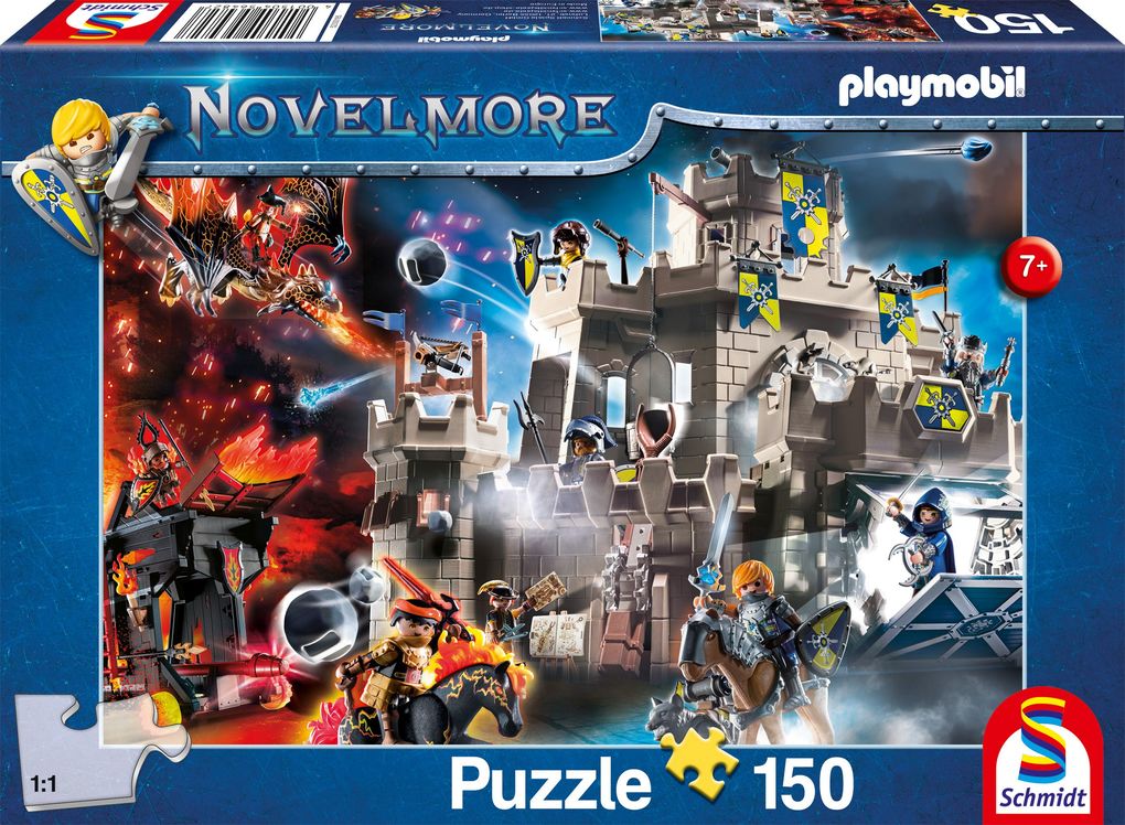 Schmidt Spiele - Playmobil: Novelmore - Die Burg von Novelmore 150 Teile