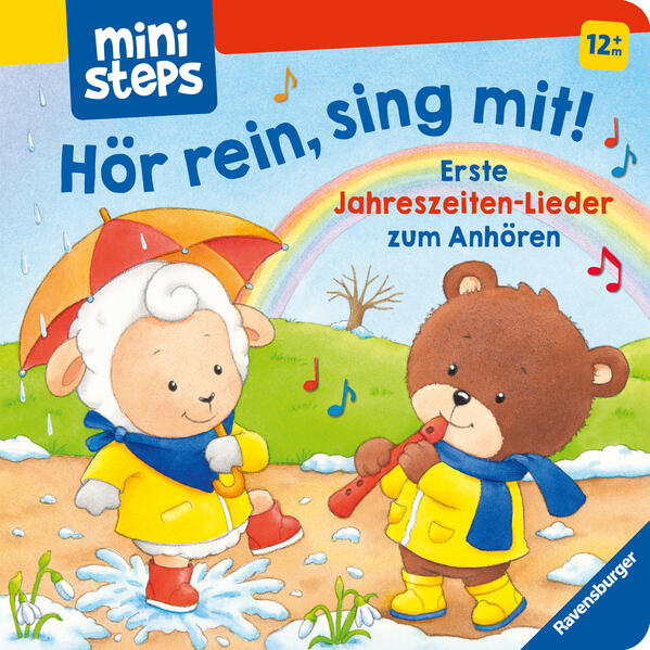 Ravensburger - ministeps: Hör rein sing mit! Meine ersten Jahreszeiten-Lieder