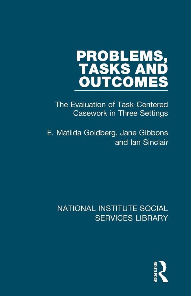 Problems Tasks and Outcomes