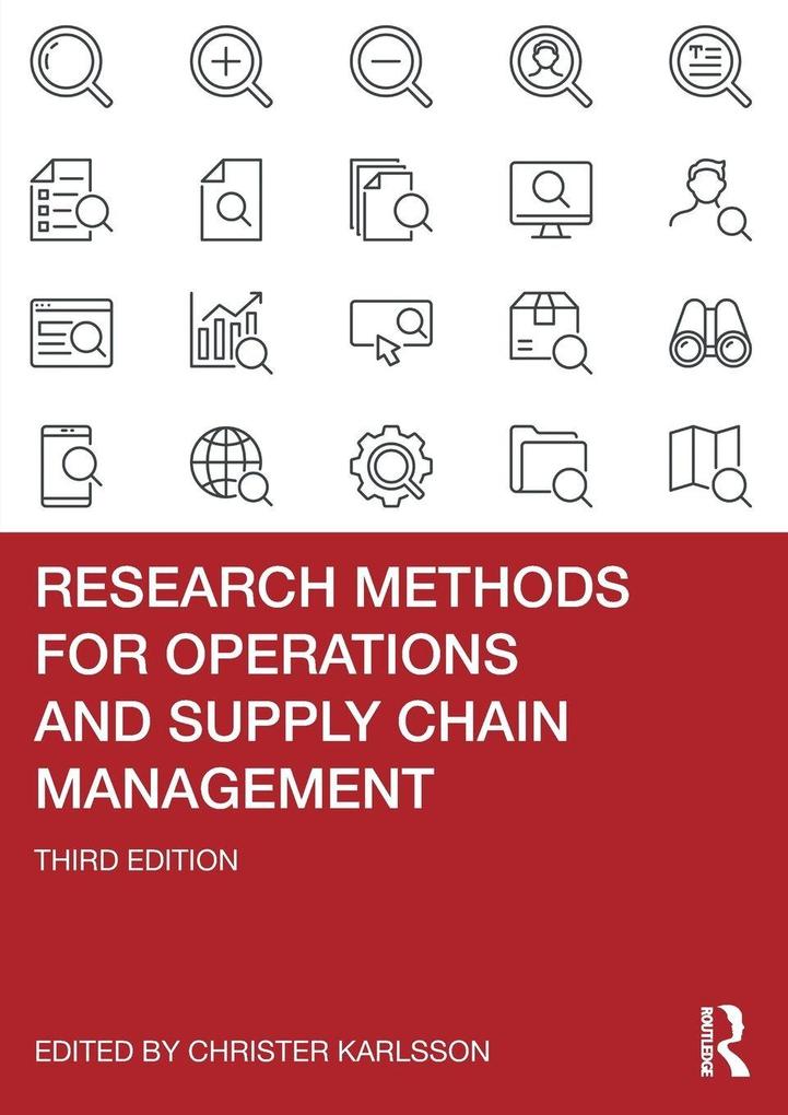 Research Methods for Operations and Supply Chain Management