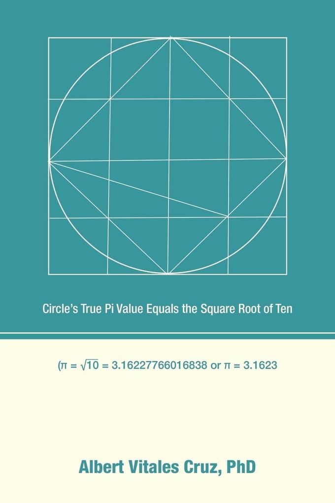 Circle‘s True Pi Value Equals the Square Root of Ten