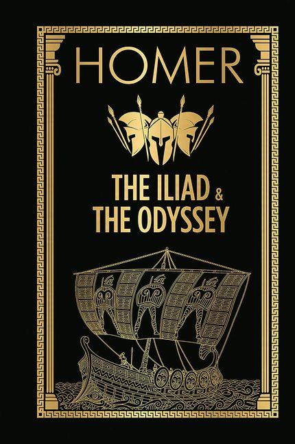 Prakash Books Homer, The Iliad & The Odyssey (Deluxe Hardbound Edition)