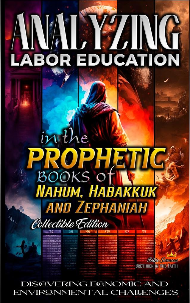 Analyzing Labor Education in the Prophetic Books of Nahum Habakkuk and Zephaniah (The Education of Labor in the Bible #20)