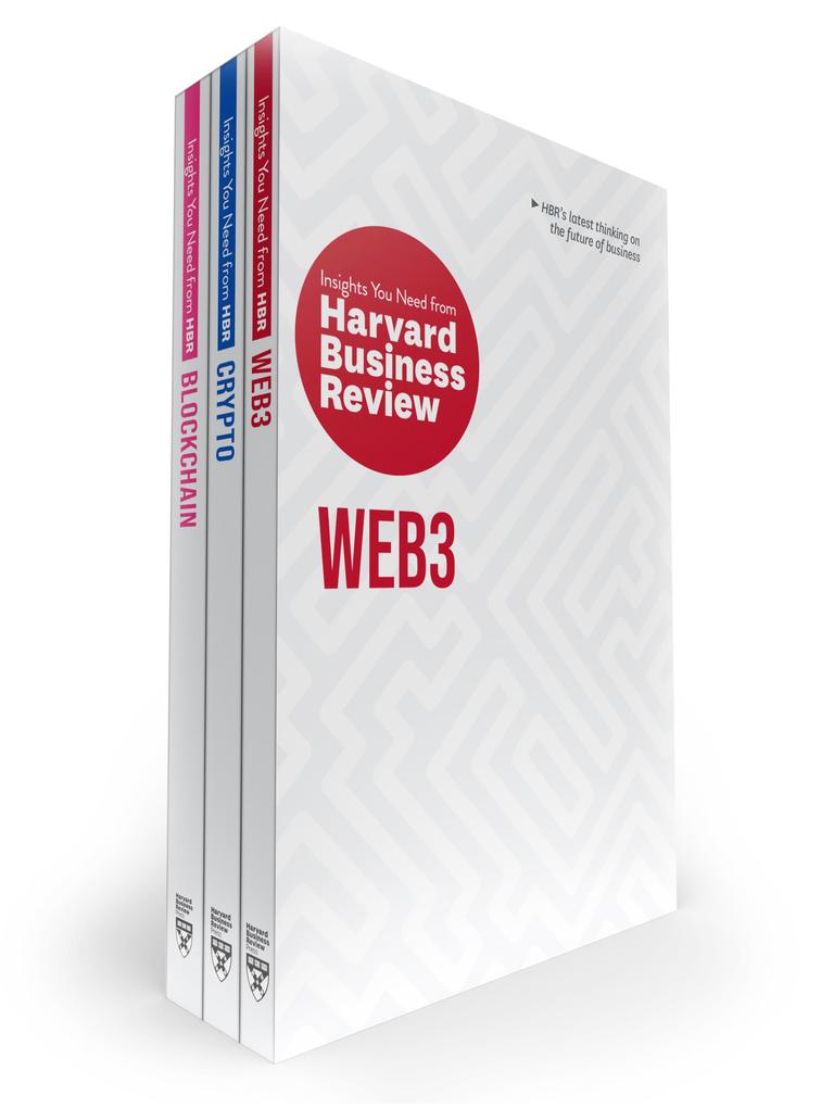 HBR Insights Web3 Crypto and Blockchain Collection (3 Books)