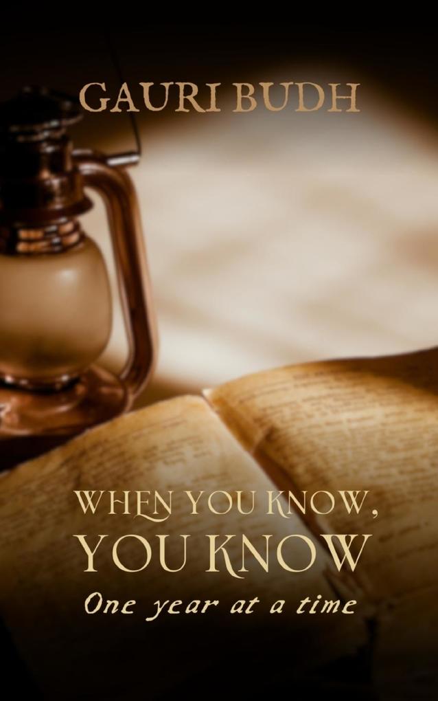 WHEN YOU KNOW YOU KNOW