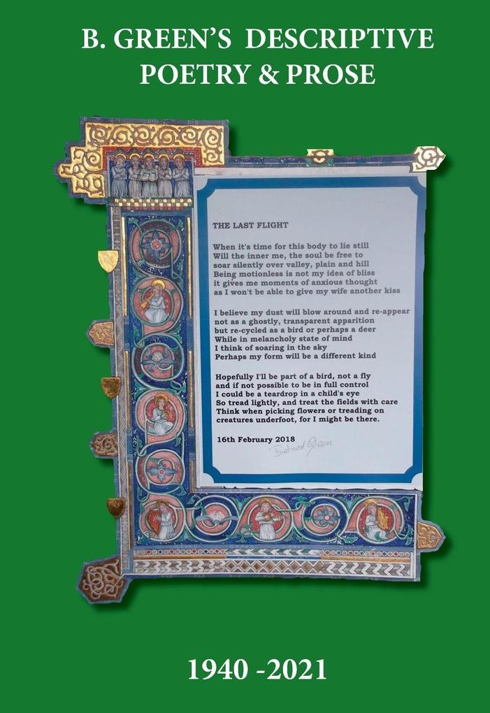 B Green's descriptive poetry and Prose