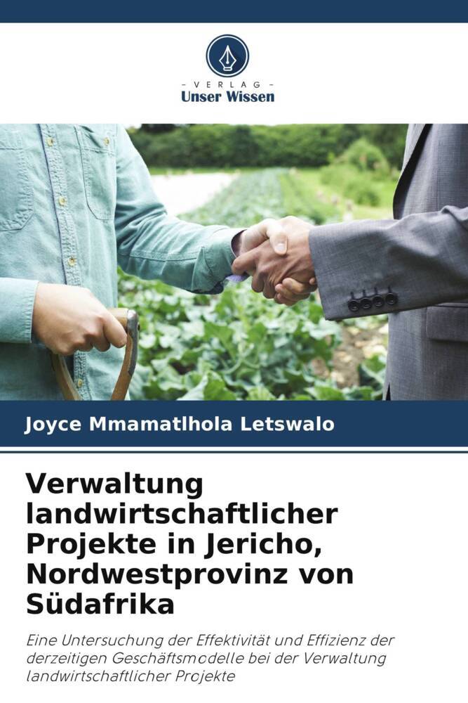 Verwaltung landwirtschaftlicher Projekte in Jericho Nordwestprovinz von Südafrika