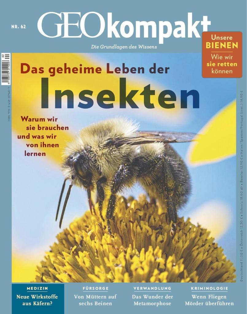 GEO kompakt 62/2020 - Das geheime Leben der Insekten