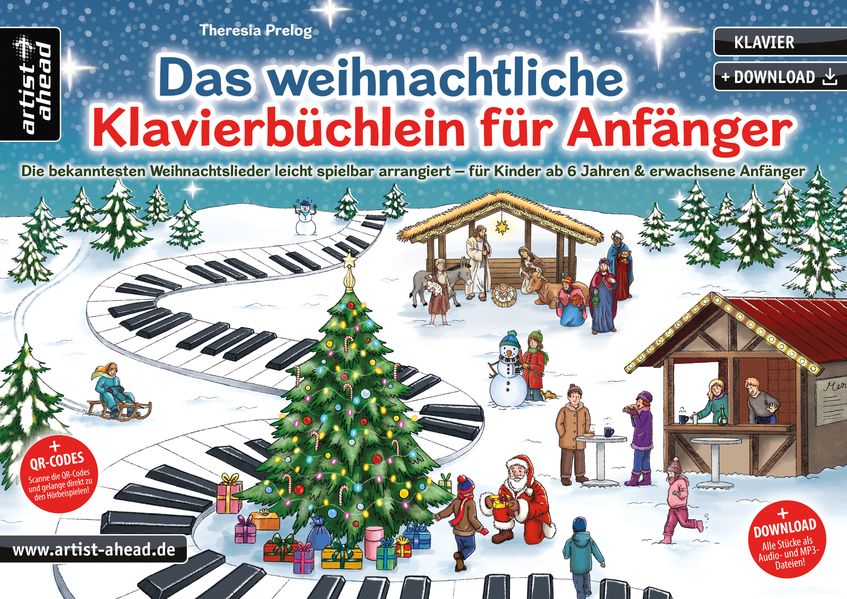 Das weihnachtliche Klavierbüchlein für Anfänger