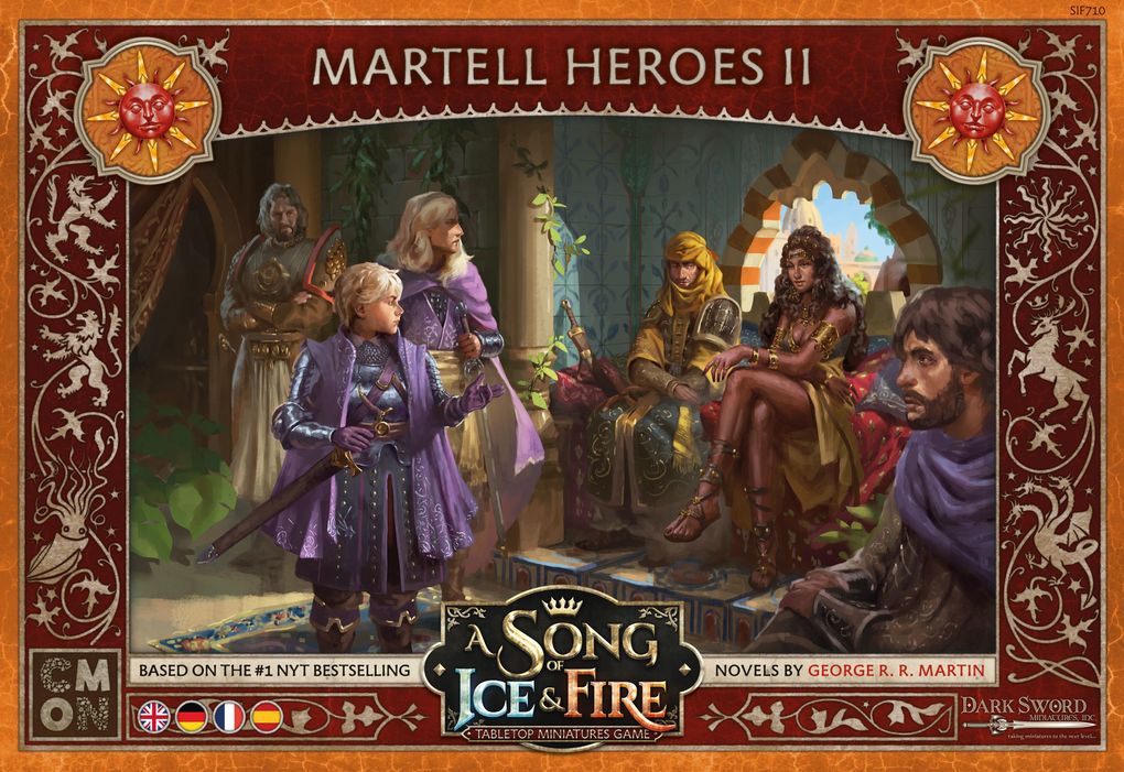 CMON - A Song of Ice & Fire - Martell Heroes 2 Helden von Haus Martell 2
