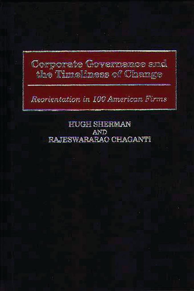 Corporate Governance and the Timeliness of Change