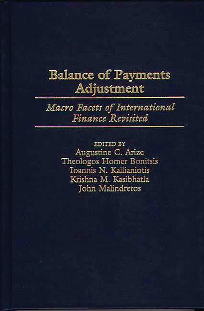 Balance of Payments Adjustment