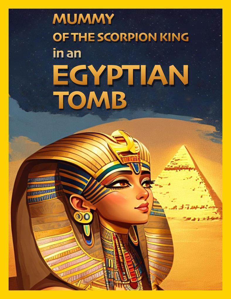 Mummy of the Scorpion King in an Egyptian Tomb