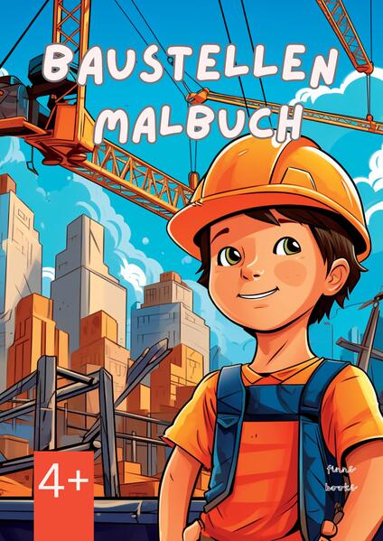 Baustellen Malbuch