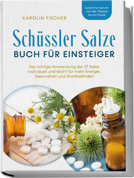 Schüssler Salze Buch für Einsteiger: Die richtige Anwendung der 27 Salze individuell und leicht für mehr Energie Gesundheit und Wohlbefinden - Schritt für Schritt von der Theorie bis zur Praxis