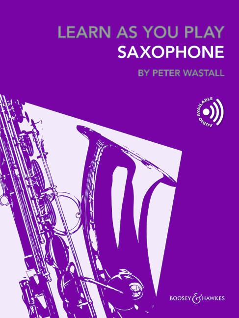 Learn as You Play Saxophone Book/Online Audio