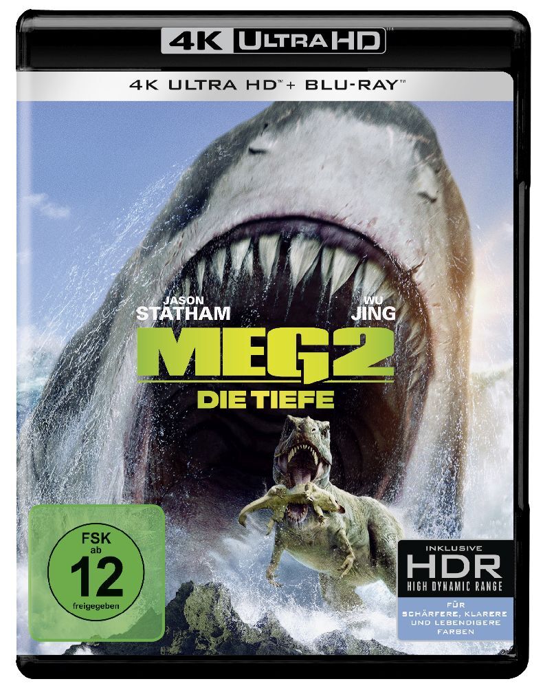 MEG 2: Die Tiefe 1 4K UHD-Blu-ray + 1 Blu-ray