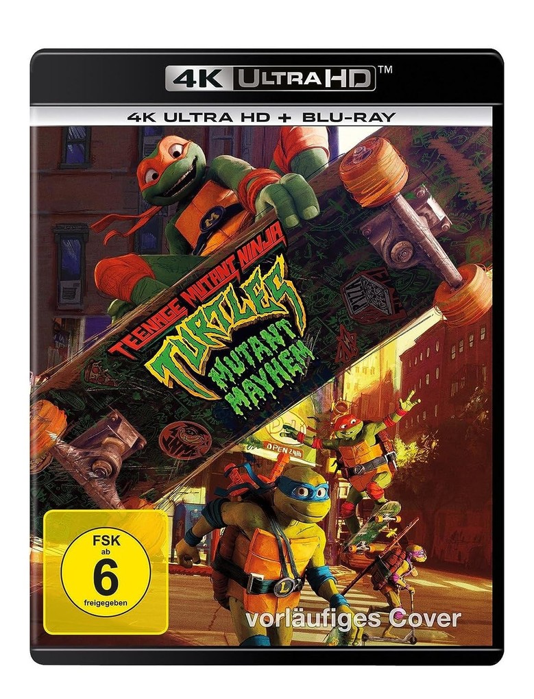 Teenage Mutant Ninja Turtles: Mutant Mayhem 1 4K UHD-Blu-ray + 1 Blu-ray
