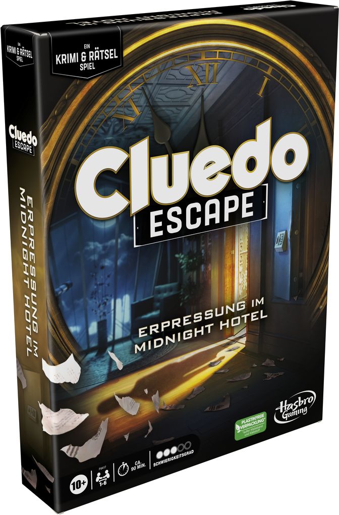 Hasbro - Cluedo Escape - Erpressung im Midnight Hotel