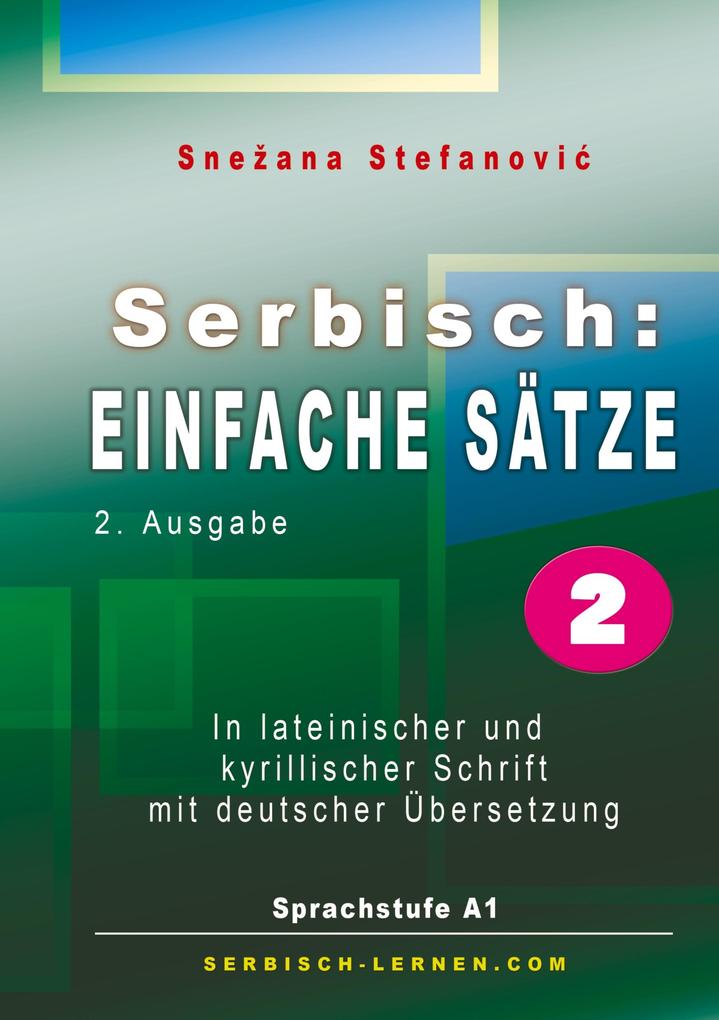 Serbisch: Einfache Sätze 2