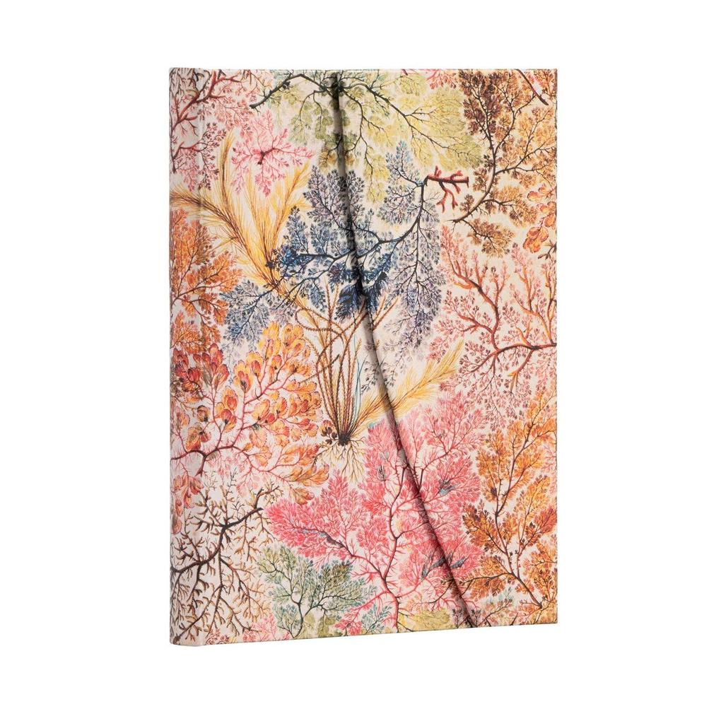 Paperblanks Ltd. Anemone Midi Lined Hardcover Journal (Wrap Closure)