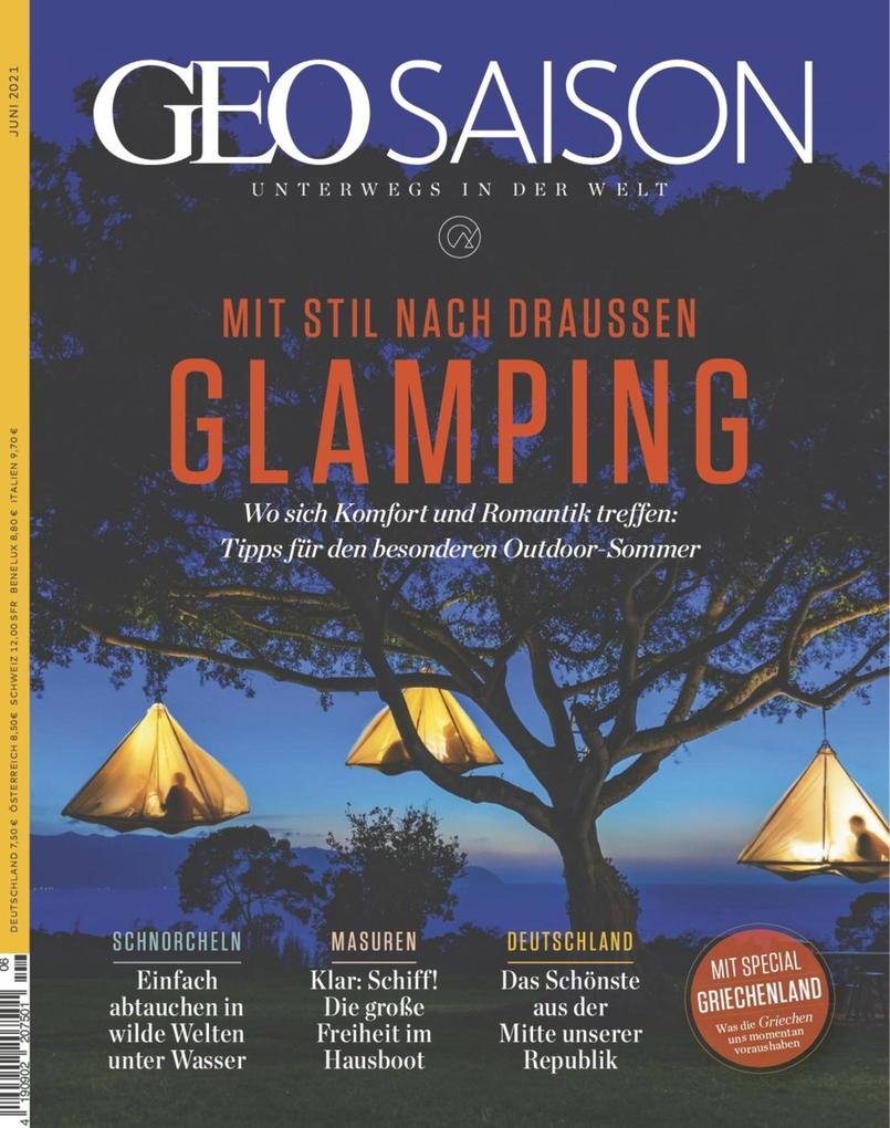 GEO SAISON 06/2021 - Glamping