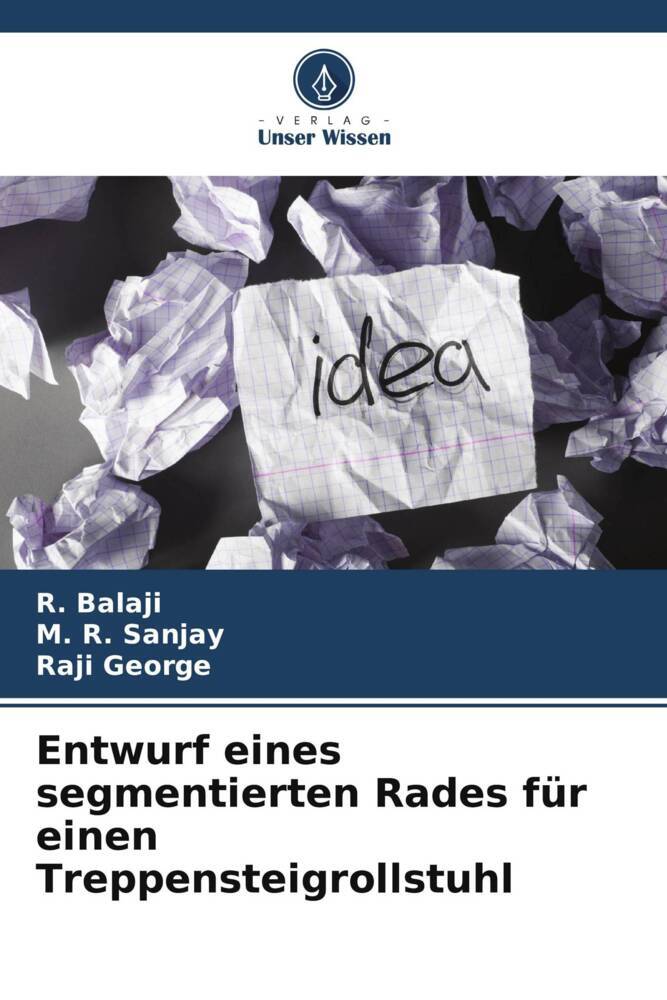 Entwurf eines segmentierten Rades für einen Treppensteigrollstuhl