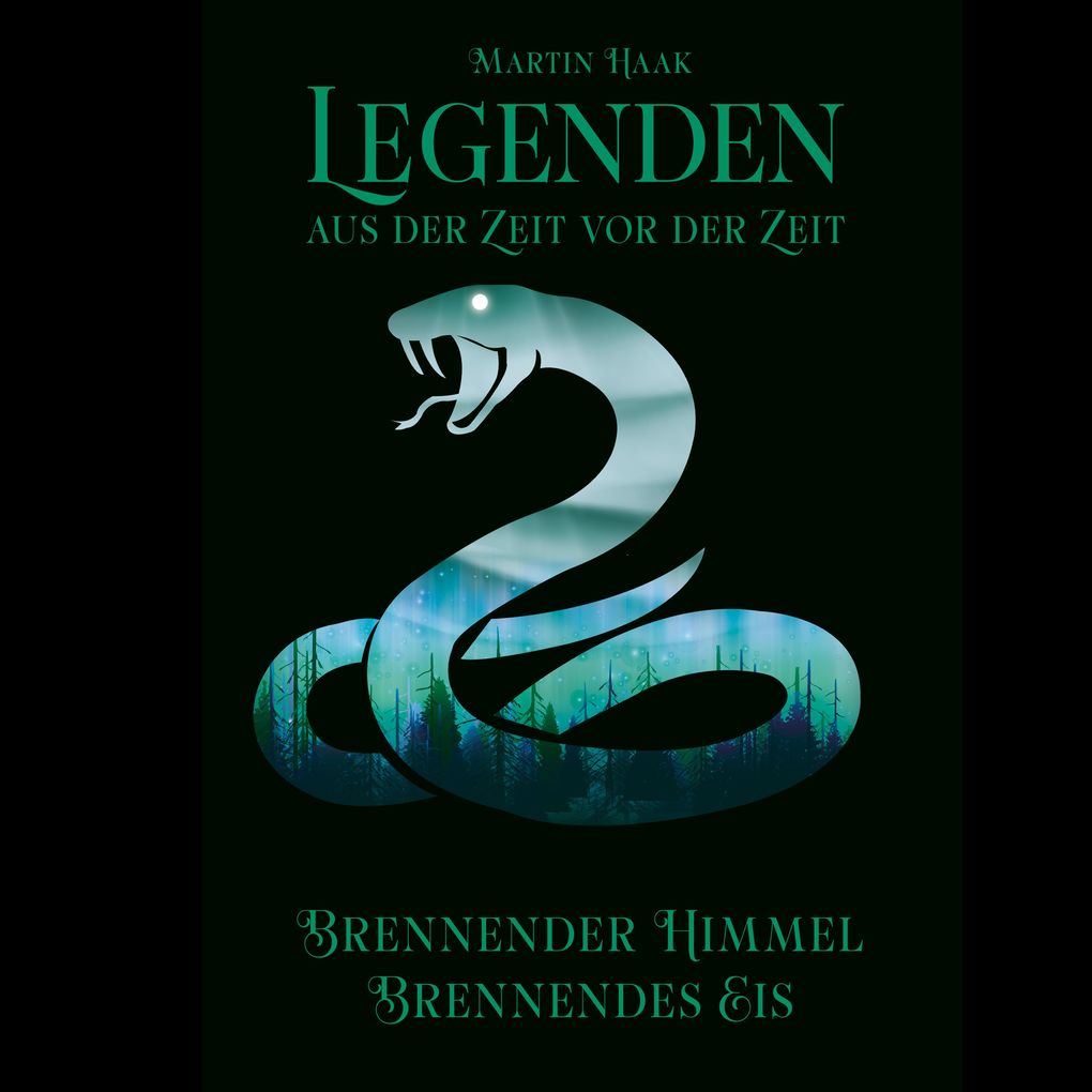 Brennender Himmel brennendes Eis