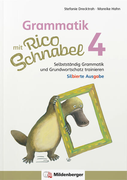 Grammatik mit Rico Schnabel Klasse 4 - silbierte Ausgabe