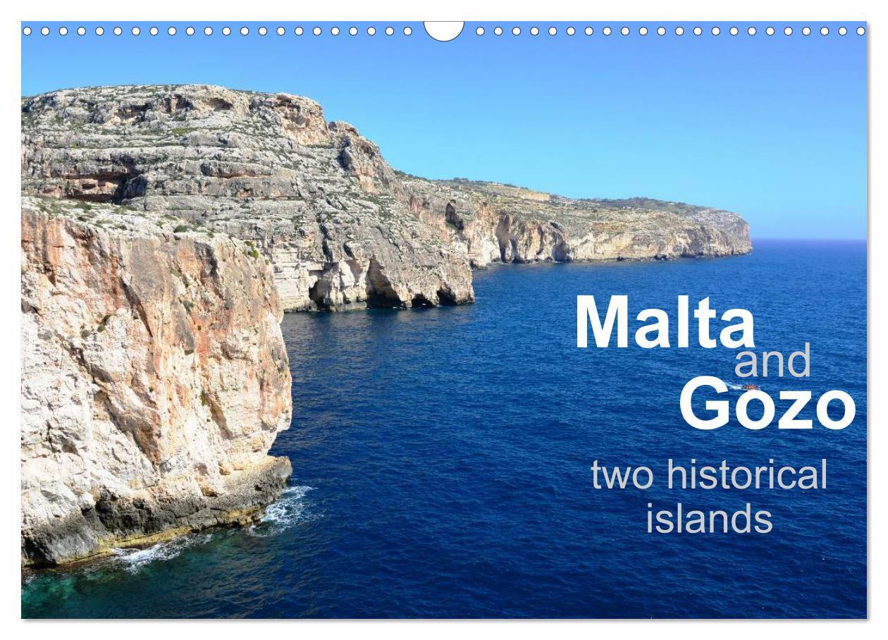 Malta and Gozo two historical islands (Wall Calendar 2024 DIN A3 landscape) CALVENDO 12 Month Wall Calendar