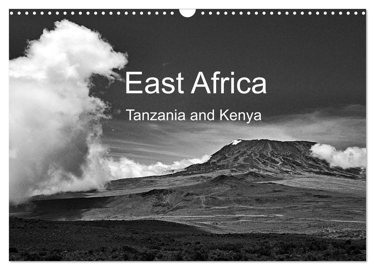 East Africa - Tanzania and Kenya / UK-Version (Wall Calendar 2024 DIN A3 landscape) CALVENDO 12 Month Wall Calendar