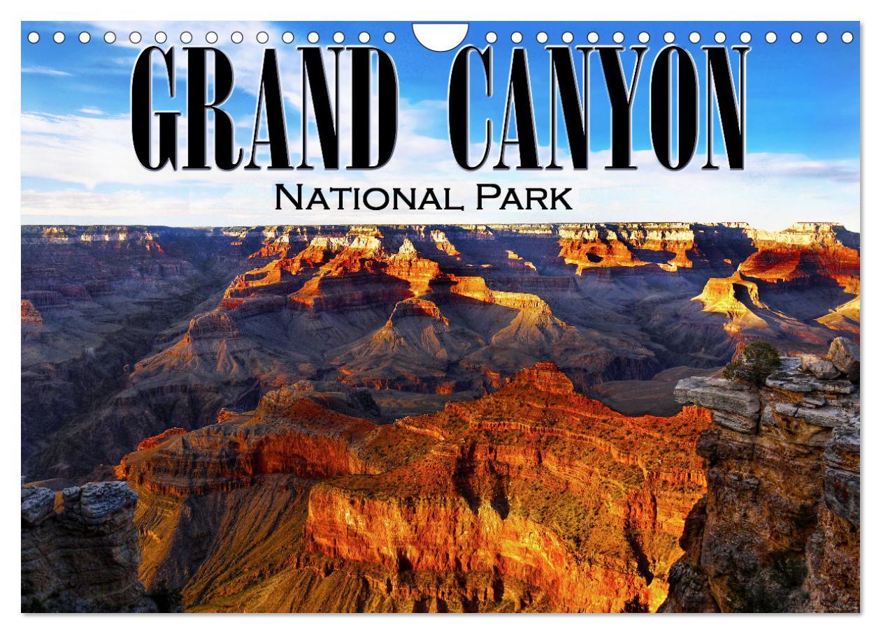 Grand Canyon National Park (Wall Calendar 2024 DIN A4 landscape) CALVENDO 12 Month Wall Calendar