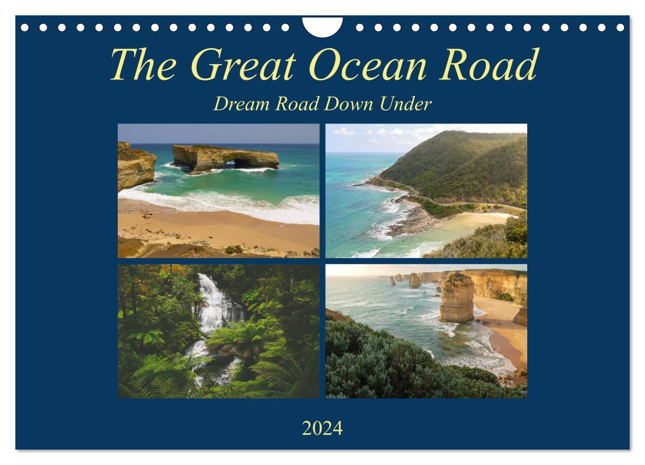 Great Ocean Road (Wall Calendar 2024 DIN A4 landscape) CALVENDO 12 Month Wall Calendar