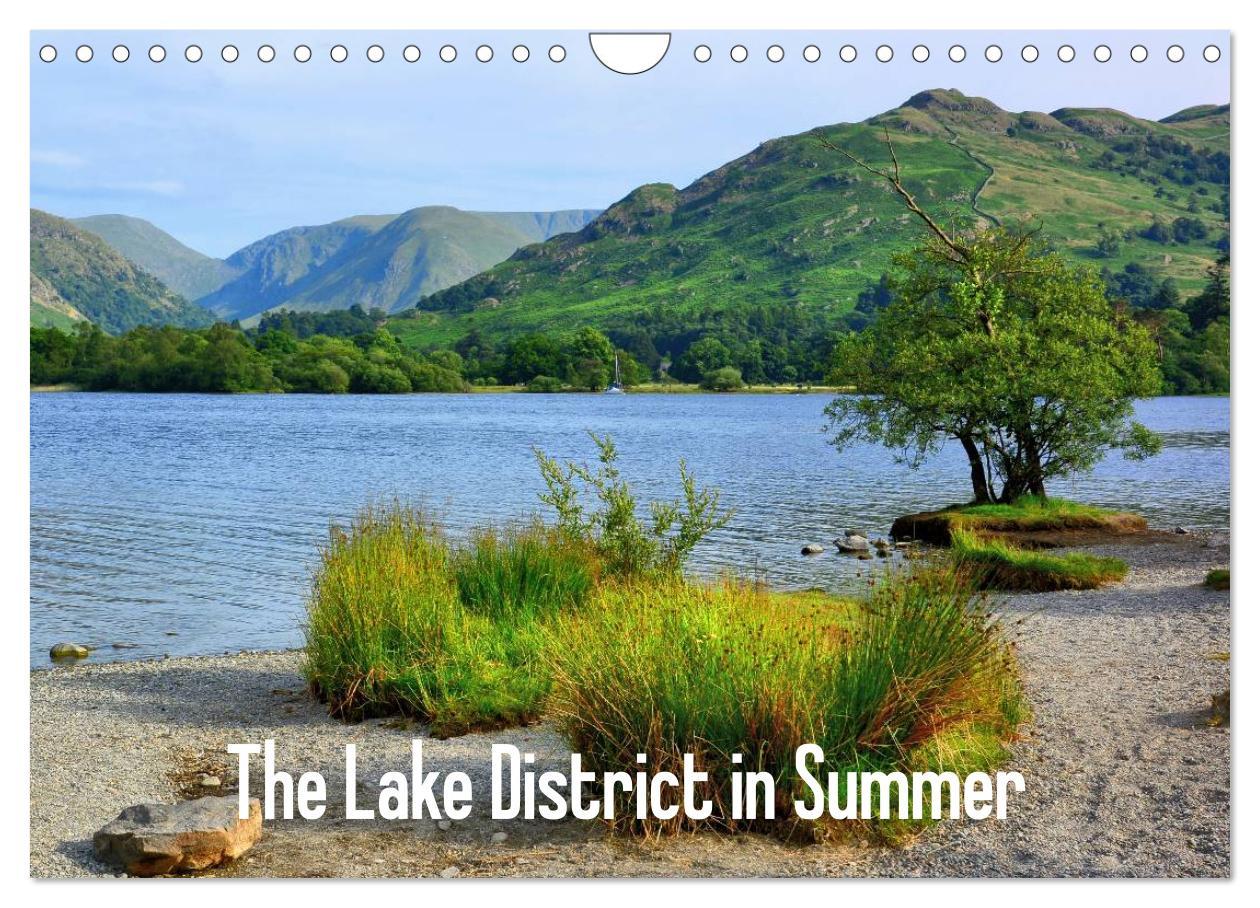 The Lake District in Summer / UK-Version (Wall Calendar 2024 DIN A4 landscape) CALVENDO 12 Month Wall Calendar