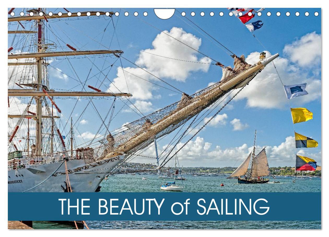 The Beauty of Sailing (Wall Calendar 2024 DIN A4 landscape) CALVENDO 12 Month Wall Calendar