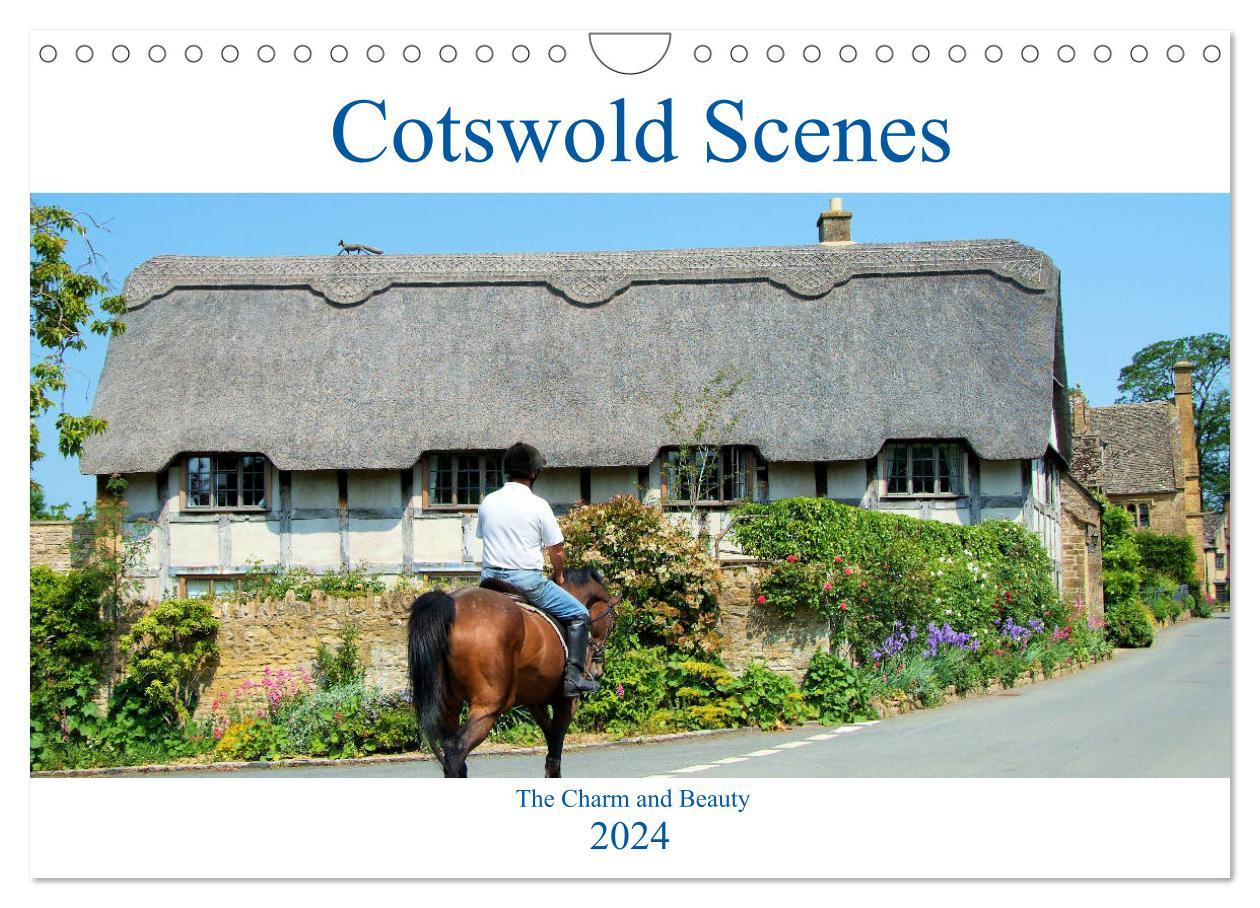 Cotswold Scenes (Wall Calendar 2024 DIN A4 landscape) CALVENDO 12 Month Wall Calendar