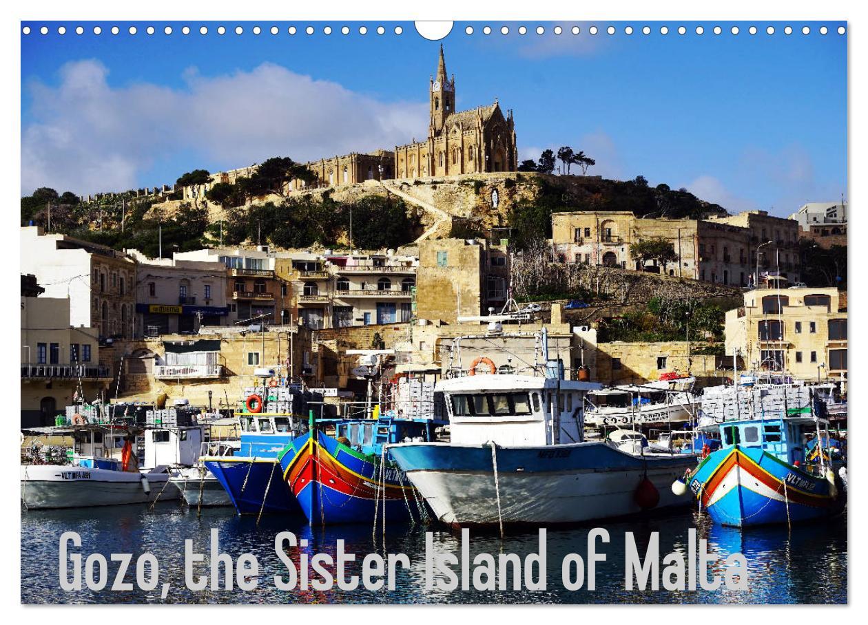 Gozo - Malta‘s little sister island (Wall Calendar 2024 DIN A3 landscape) CALVENDO 12 Month Wall Calendar
